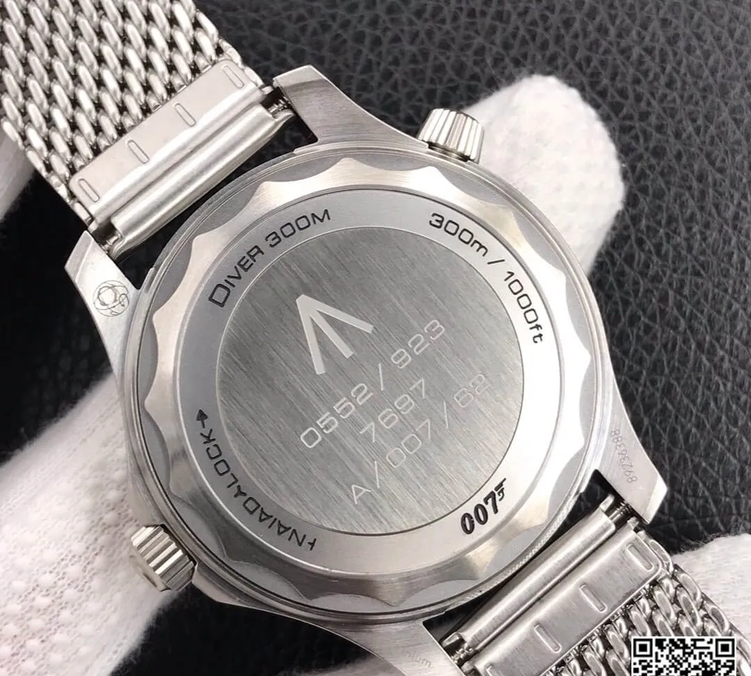 Omega Seamaster 210.90.42.20.01.001 James Bond 007 VS Factory 1:1 Best Edition Replica Watch Black Dial